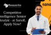 Competitive Intelligence Senior Analyst - at Sanofi