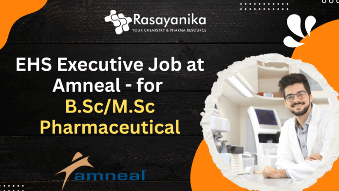 EHS Executive Job at Amneal