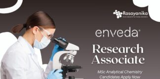 Enveda Research Associate | MSc Analytical Chemistry Candidates Apply Now