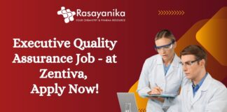 Executive Quality Assurance Job - at Zentiva