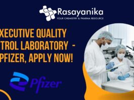 Executive Quality Control Laboratory - at Pfizer