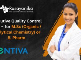 Executive Quality Control Role - at Zentiva, Apply Now!