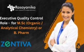 Executive Quality Control Role at Zentiva, Apply Now! Executive Quality Control Role - at Zentiva, Apply Now!