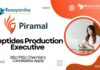 Peptides Production Executive at Piramal l BSc/MSc Chemistry Candidates Apply