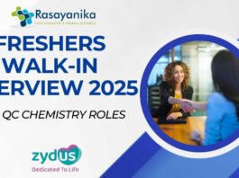 Freshers Zydus Biologics Walk-in Interview 2025 – QA, QC & Biotech Freshers Hiring!