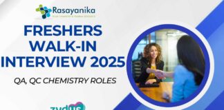 Freshers Zydus Biologics Walk-in Interview 2025 – QA, QC & Biotech Freshers Hiring!