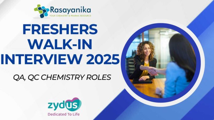 Freshers Zydus Biologics Walk-in Interview 2025 – QA, QC & Biotech Freshers Hiring!