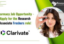 Pharmacy Job Opportunity - Apply for the Research Associate Freshers role!
