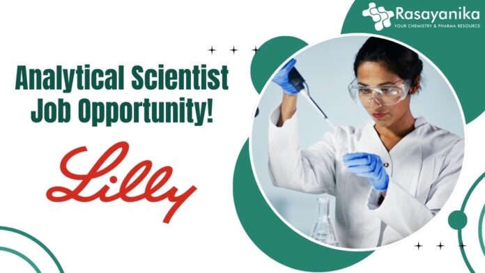 Analytical Scientist Job Opportunity!
