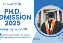 ICGEB-JNU Ph.D. Admission 2025 – Apply by June 30