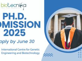 ICGEB-JNU Ph.D. Admission 2025 – Apply by June 30