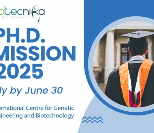 ICGEB-JNU Ph.D. Admission 2025 – Apply by June 30