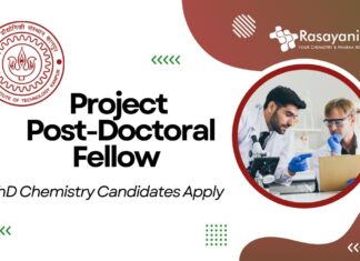 IIT Kanpur Project Post-Doctoral Fellow Position– PhD Chemistry Candidates Apply