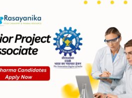 IMTECH Senior Project Associate Job | M Pharma Candidates Apply Now