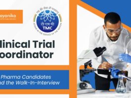 Clinical Trial Coordinator at Tata Memorial Hospital l M Pharma Candidates Attend the Walk-In-Interview