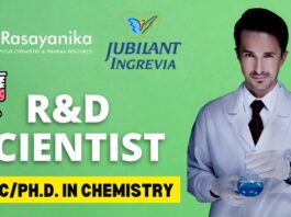 Jubilant Ingrevia Hiring R&D Scientist – Apply Now!