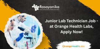 Junior Lab Technician Job - at Orange Health Labs