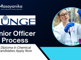 Junior Officer – Process Job at Bunge Kandla | Diploma in Chemical Candidates Apply Now