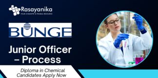 Junior Officer – Process Job at Bunge Kandla | Diploma in Chemical Candidates Apply Now