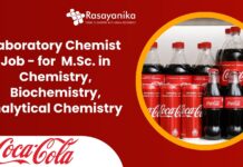 Laboratory Chemist Job
