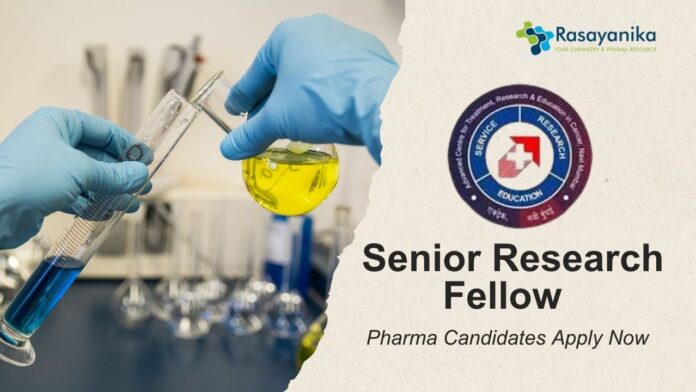 Senior Research Fellow Job at TMC – Pharma Candidates Apply Now