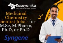 Medicinal Chemistry Scientist Jobs