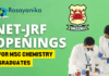 NET-JRF Openings at CNCI Kolkata for MSc Chemistry Graduates