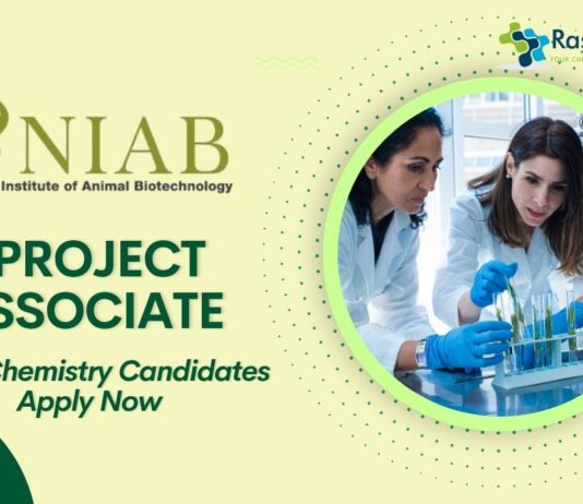 NIAB Hyderabad Project Associate Job – MSc Chemistry Candidates Apply Now