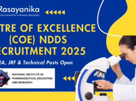 NIPER Raebareli Jobs 2025 RA, JRF & Technical Posts Open