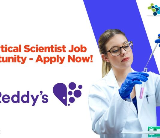 Analytical Scientist Job Opportunity - Apply Now!