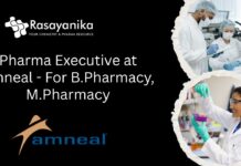 Pharma Executive at Amneal
