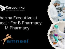Pharma Executive at Amneal