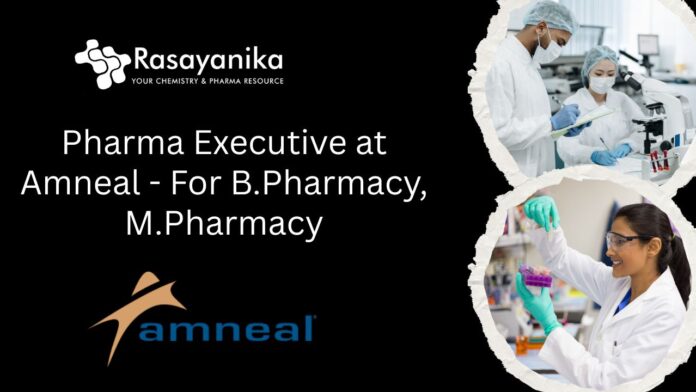 Pharma Executive at Amneal