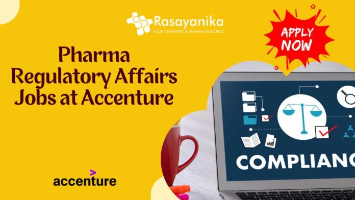 Pharma Regulatory Affairs Jobs at Accenture