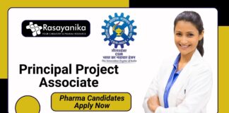 Principal Project Associate Job at IMTECH| Pharma Candidates Apply Now