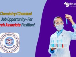 PhD Chemistry/Chemical Engg Job Opportunity- For Research Associate Position!
