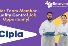 Junior Team Member – Quality Control Job Opportunity!
