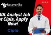 FADL Analyst Job at Cipla