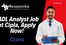 FADL Analyst Job at Cipla