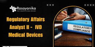 Regulatory Affairs Analyst II