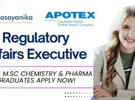 Regulatory Affairs Executive Job at Apotex - Life Science Job in Mumbai - Apply Now! (1)