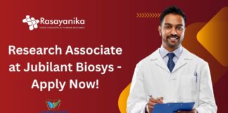 Research Associate at Jubilant Biosys