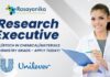 Research Executive – Product Engineering at Unilever India - Apply Now!