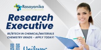 Research Executive – Product Engineering at Unilever India - Apply Now!