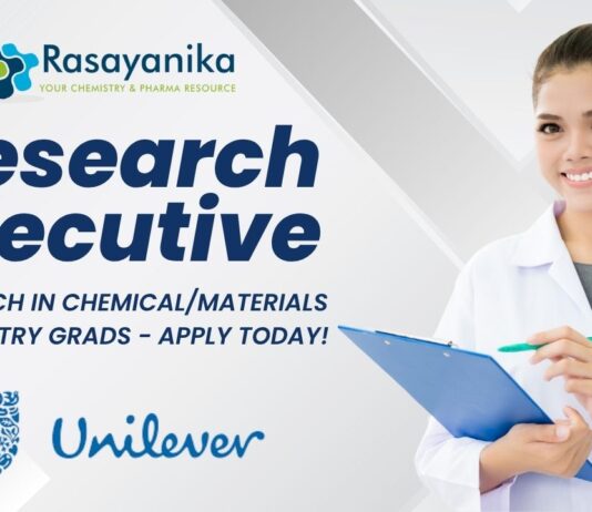 Research Executive – Product Engineering at Unilever India - Apply Now!