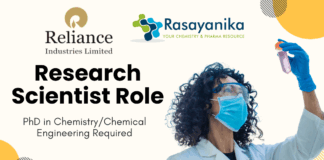 Research Scientist Role at Reliance Industries, Navi Mumbai - Apply Now!