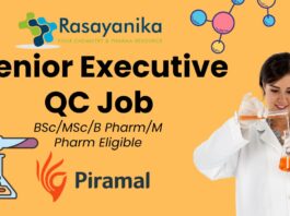 Senior Executive QC Job at Piramal Pharma – Apply Now (1)