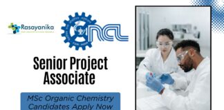 Senior Project Associate Job at CSIR-NCL Pune l MSc Organic Chemistry Candidates Apply Now