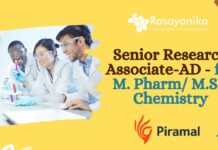 Senior Research Associate-AD