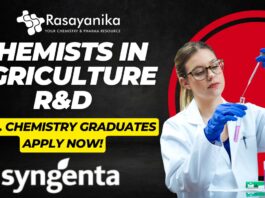 Syngenta Chemist Role in Goa – M.Sc. Chemistry Graduates Apply Now!